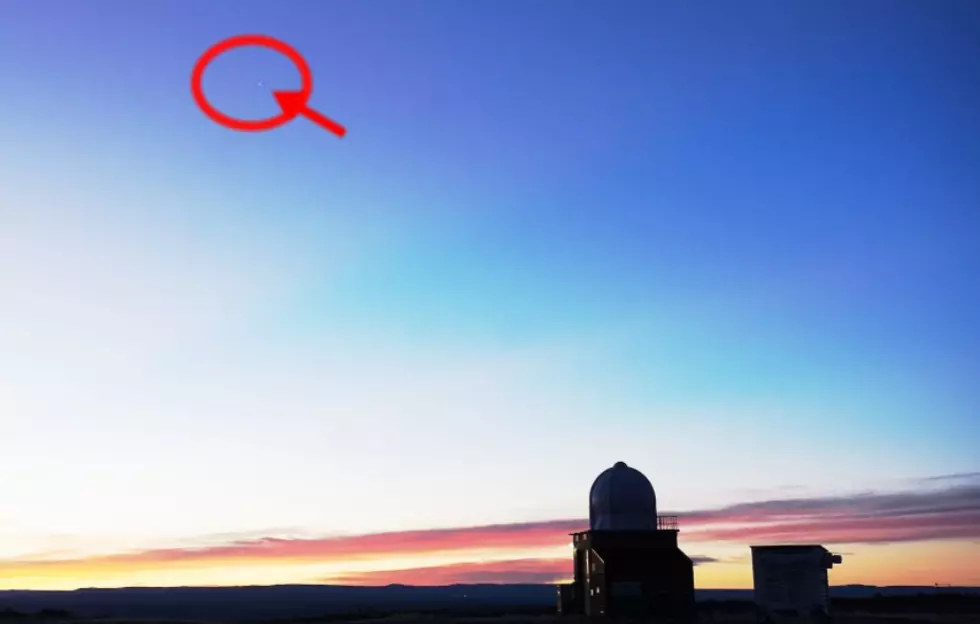 Did You See The Bright Light Showing Up Over Wyoming at Sunrise?