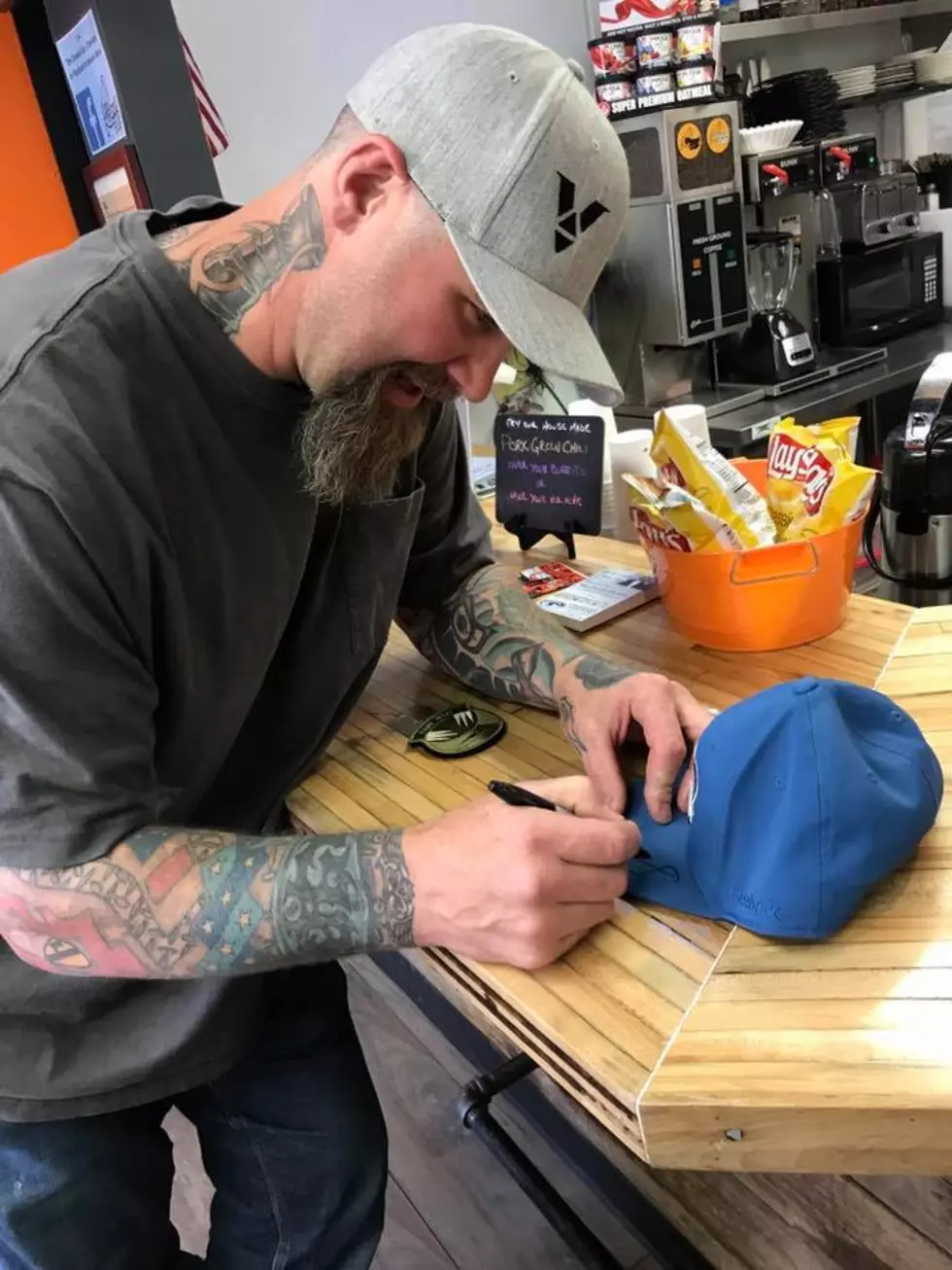 Former Colorado Avalanche Star Grabs Coffee In Cheyenne